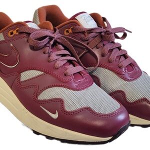NIKE PATTA AIR MAX 1 MAROON